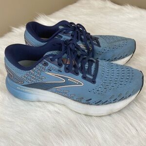 Brooks glycerin 20 Sky Blue Athletic running Shoes 9